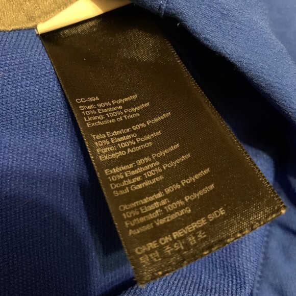 Marmot Women's Blue 1/4 Zip Pullover Jacket, Chest Pocket, Long Sleeves, Size SP - Picture 10 of 12